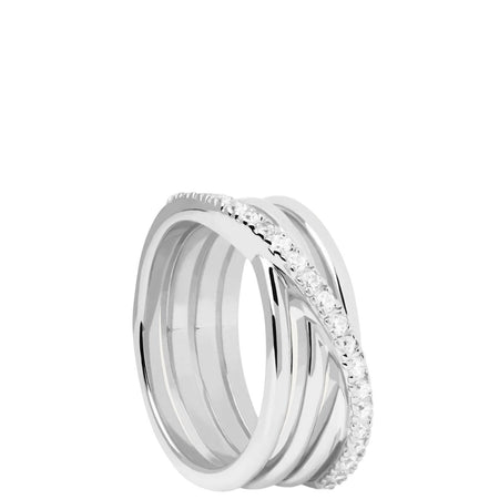 PDPAOLA Silver Cruise Ring