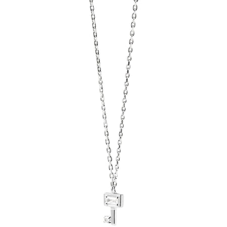 PDPAOLA Silver Key Necklace