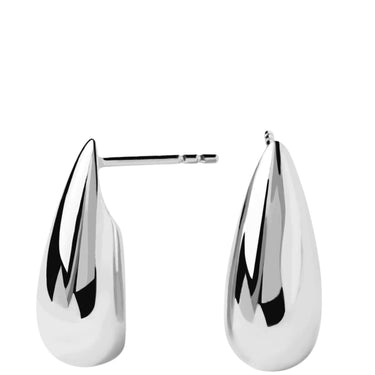 PDPAOLA Silver Large Sugar Earrings