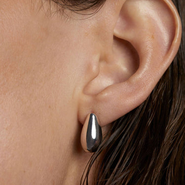 PDPAOLA Silver Sugar Earrings