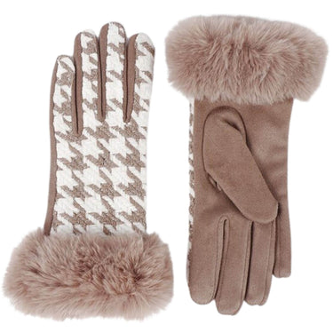 Pia Rossini Kandi Gloves - Beige White