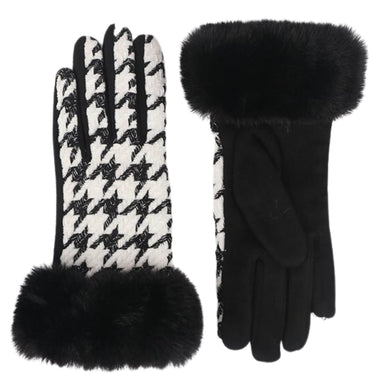 Pia Rossini Kandi Gloves - Black White