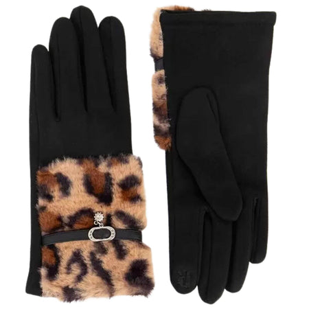 Pia Rossini Kinsley Gloves - Leopard