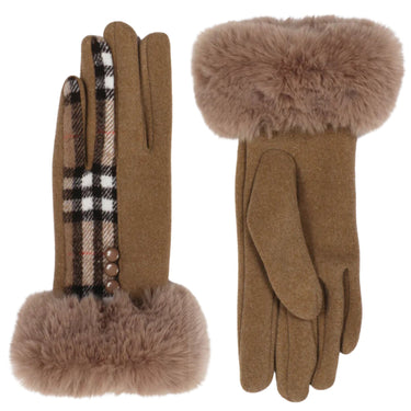 Pia Rossini Yvette Gloves - Beige