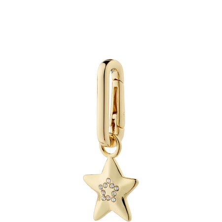 Pilgrim Charm Gold Star Pendant