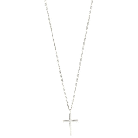 Pilgrim Flynn Silver Cross Pendant Necklace