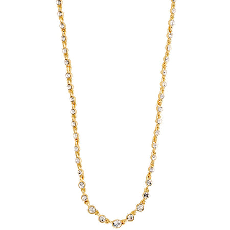 Pilgrim Imogene Gold Crystal Necklace