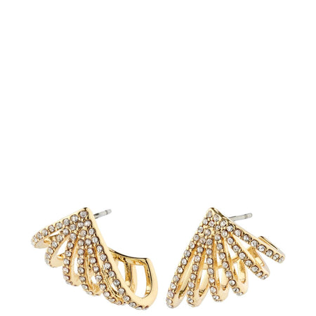 Pilgrim Priscilla Gold Crystal Earrings