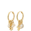 Pilgrim Prucence Gold Small Hoop Earrings