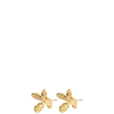 pilgrim-aglaia-gold-small-flower-stud-earrings