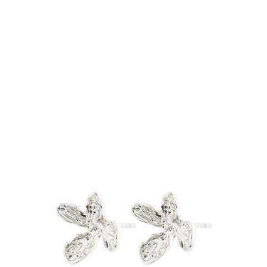 pilgrim-aglaia-silver-small-flower-stud-earrings