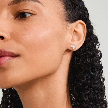 pilgrim-aglaia-silver-small-flower-stud-earrings