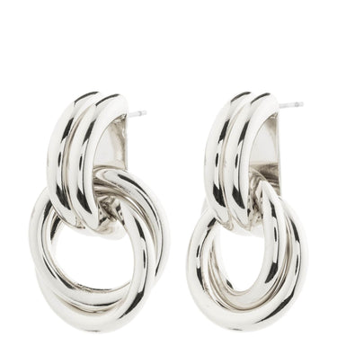 pilgrim-agni-silver-large-entwined-rings-stud-earrings