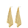 Pilgrim Alani Gold Statement Earrings