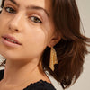 Pilgrim Alani Gold Statement Earrings