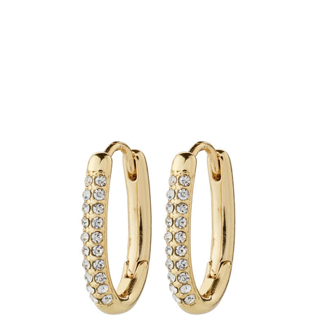 Pilgrim Amiri Gold Oval Hoop Earrings