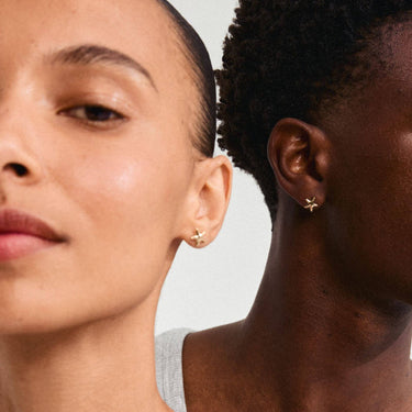 pilgrim-andre-gold-starfish-stud-earrings