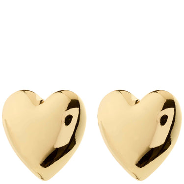 pilgrim-annemette-gold-large-heart-stud-earrings