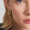 pilgrim-autumn-gold-chunky-retro-hoop-earrings