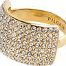 Pilgrim Aspen Gold Sparkly Chunky Ring