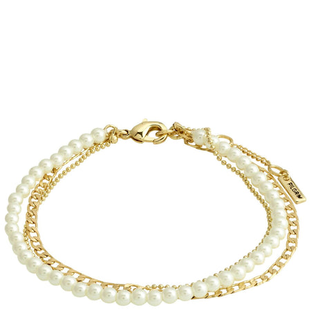 Pilgrim Baker Gold 3 In 1 Bracelet