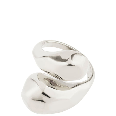 Pilgrim Believe Silver Textured Ring