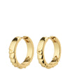 Pilgrim Blink Gold Small Hoop Earrings