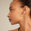 Pilgrim Blink Silver Small Hoop Earrings