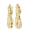 Pilgrim Bloom Gold Statement Earrings