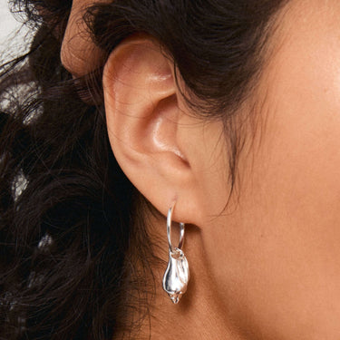 pilgrim-breeze-silver-hoop-earrings
