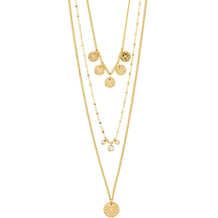 Pilgrim Carol Gold Layered Necklace