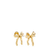 pilgrim-cassian-gold-bow-stud-earrings