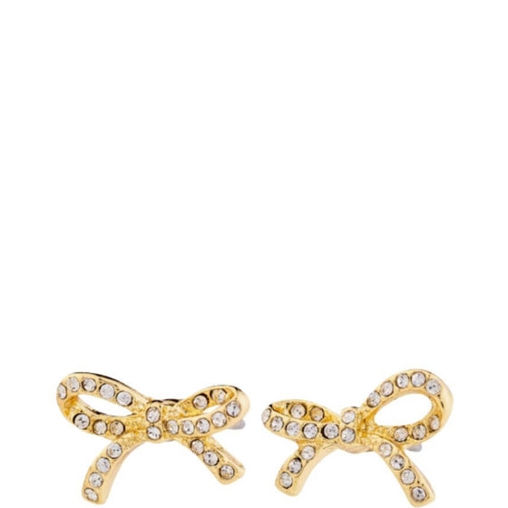 pilgrim-catharina-gold-small-crystal-bow-stud-earrings