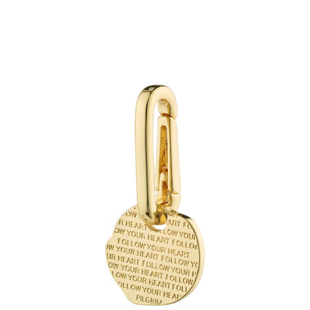 Pilgrim Charm Gold Coin Pendant