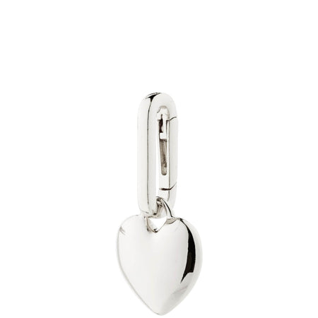 Pilgrim Charm Silver Heart Pendant