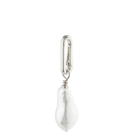 Pilgrim Charm Silver Large Pearl Pendant