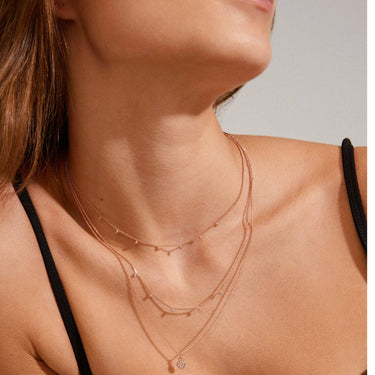 Pilgrim Chayenne Necklace - Rose Gold