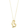 Pilgrim Cloud Gold Adjustable Length Necklace