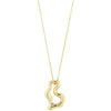 Pilgrim Cloud Gold Adjustable Length Necklace