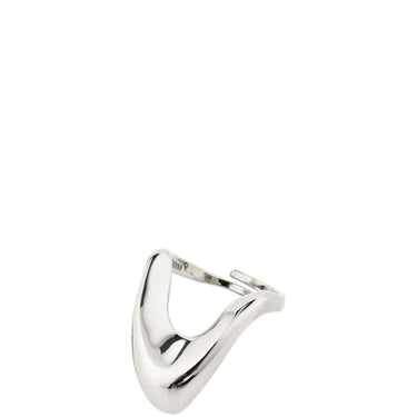 Pilgrim Cloud Silver Chunky Ring