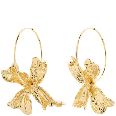pilgrim-dream-gold-large-flower-hoop-earrings