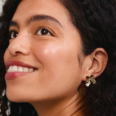 pilgrim-dream-gold-large-flower-stud-earrings