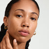 Pilgrim Dune Gold Hoop Earrings