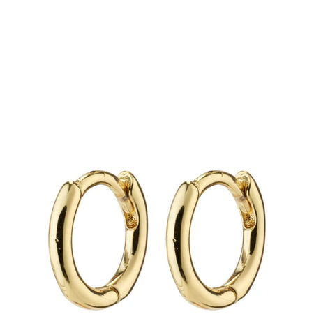 Pilgrim Eanna Small Gold Huggie Hoop Earrings