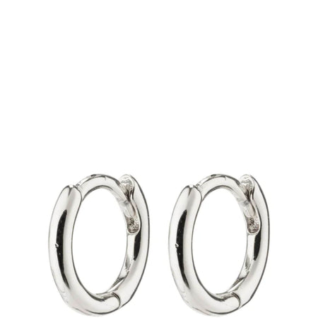 Pilgrim Eanna Mini Silver Huggie Hoop Earrings