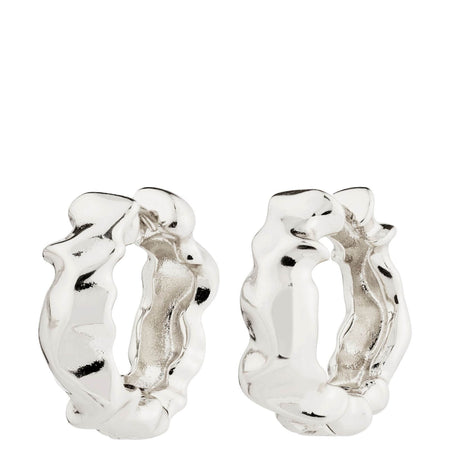 Pilgrim Elliot Silver Hoop Earrings