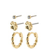 pilgrim-emanuelle-gold-earrings-set
