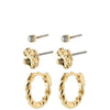 pilgrim-emanuelle-gold-earrings-set