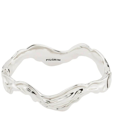 Pilgrim Feel Silver Chunky Bangle