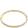 Pilgrim Focus Gold Clear Crystal Bangle